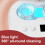 Portable Ultrasonic Cleaner for Soft Lenses  5 Modes LED Display White 5