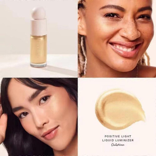 (Outshine)Rare Beauty Positive Highlighter Liquid Luminizer Exhilarate 0.09 oz 1