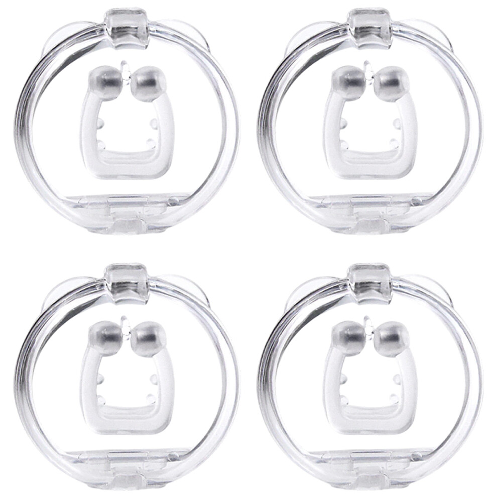 Anti Snoring Devices, Silicone Magnetic Anti Snoring Nose Clip, Snore Stopper for Men and Women, Comfortable Nasal to Relieve Snore, Adjustable Magnet