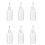 Needle Tip Glue Applicator Bottle for Craft Projects, Precision Tip Applicator Bottle with Easy to Squeeze Design and Reusable Dropper Bottles, Multi 3