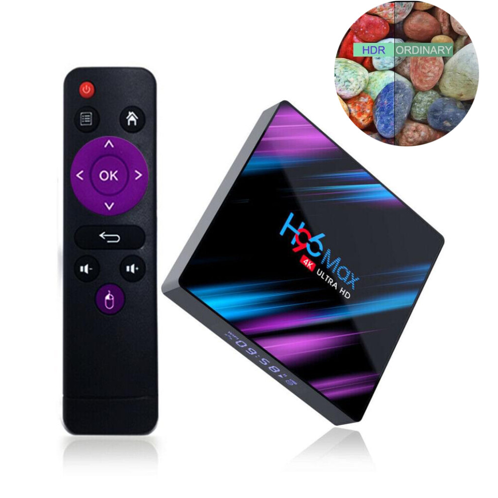 Smart Android 12.0 Os Tv Box, Advanced Rk3318 Quad-Core 64Bit Cpu For Ultra Hd Entertainment, Support 4K 3D Hd H.265, Dual Band Wifi, Bt5.0, Large 9405630120912