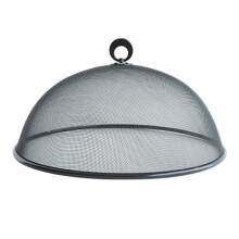 Nettelte til mad udendørs underholdning, robuste frugtfluenet i rustfrit stål, 35x20 cm, enkelt udseende og netdesign, holdbar brug til picnic
