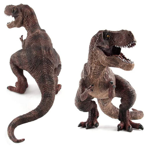 Jurassic Journey: Χειροποίητο παιχνίδι δεινοσαύρων T-Rex, ρεαλιστική υφή και στάση, μη 1