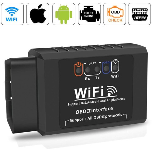 Αναγνώστης Κωδικών, Σάρωση WiFi OBD2 με Λειτουργία Επαναφοράς Έλεγχου Μηχανής για 1