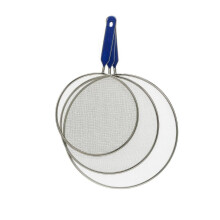 Fine Mesh Splatter Screen Trio, Stainless Steel Anti-Splash Oil Net for Pots & Pans, Essential for a Safer, Cleaner Cooking Experience