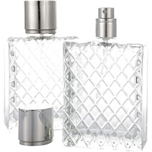 Elegant uiterlijk, helder glazen materiaal, navulbare parfumflesjes van 100 ml voor op reis, fijne verstuiver, duurzaam en draagbaar.