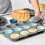 24 Pack Silicone Baking Cups Nonstick Reusable Cupcake Liners for Baking, Dishwasher Safe 5