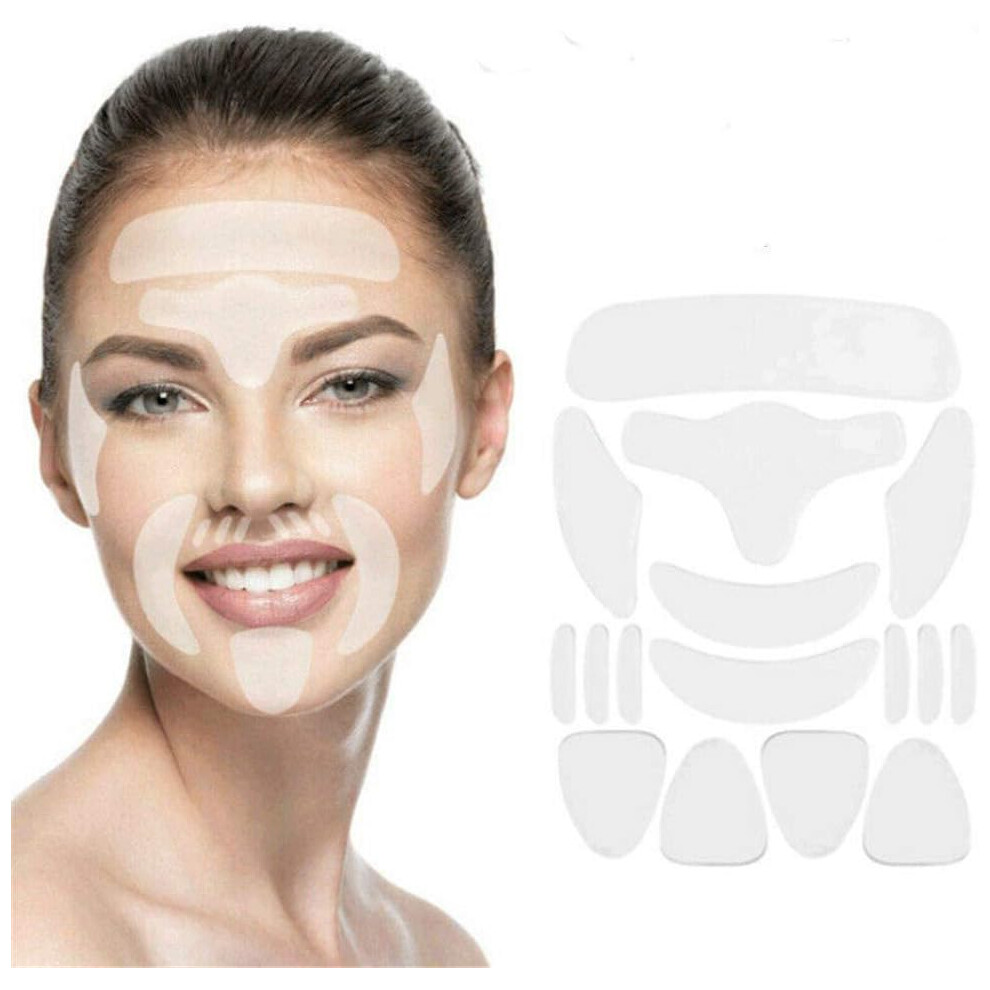 Non-Silicone Face Tape For Facial Wrinkles, Comfortable Invisible Patches To Smooth Eye, Mouth, Forehead Wrinkles, Anti Wrinkle Facial Patches For
