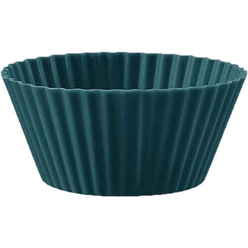 24 Pack Silicone Muffin Cups Reusable Baking Cups Dishwasher Safe Cupcake Molds for Baking 2