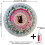 Astrology Pendulum Mat, Pendulum Divination Mat  8.5 Inch Round Mouse Pad 5