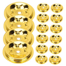 Floating Wicks Holder 16Piece Metal Crafted Wick Holders For Oil Lamps Buddha Lamp