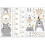 Height Chart Wall Decals, Growth Chart Wall Sticker for Kids, Nursery Wall Decor 5