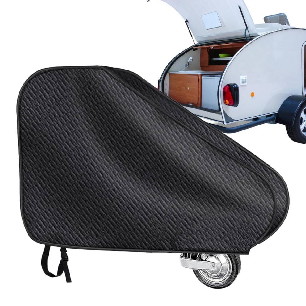 Tow Hitch Cover For Caravan And Trailer Windproof Oxford Cloth Rv Tongue Jack Shade 9365049073165