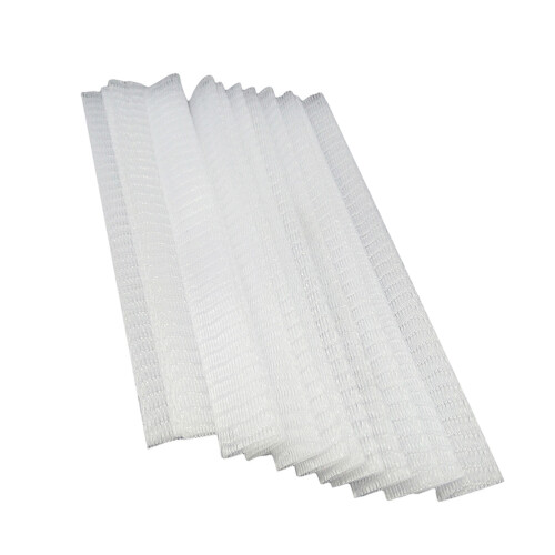 500 Pcs Makeup Brush Grille Travel White
