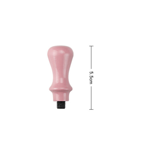 2Pièces Poignées En Bois Pour Tampons, Design Coloré Et Solide 1
