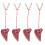 4 Pcs Mini Ocarina Child Beginner Instrument Musical Instruments 4