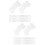 10Pcs White Decorative Satin Table Runners for Wedding and Home Decor 9