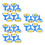6 Sets Modeling Child Sponge Painting 4