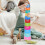 11Pcs Stackable Cup Toy Roll Cups Kids Blocks Early Educational Toy 7