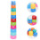 11Pcs Stackable Cup Toy Roll Cups Kids Blocks Early Educational Toy 4