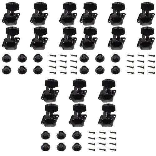 3 Sets Guitar Tuners Classical Tuning Machine Pegs And Accessory 2