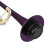 Smorzatore Tromba Nero ABS, Accessorio Leggero Per Pratica 3