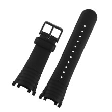 Black Rubber Strap for Suunto Vector Pin Buckle Men's Watch Accessories Blue Black Buckle