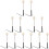 Wood Drumsticks For Percussion Equipment 12pack 11
