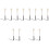 Wood Drumsticks For Percussion Equipment 12pack 8