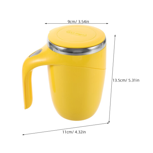 Automatic Stirring Mok: RVS Mengbeker 380 Ml Voor Proteïneshakes 2