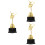 3Pièces Trophées Danse Ballet Or Pour Cadeaux Décoration 6