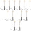 Wood Drumsticks For Percussion Equipment 12pack 10