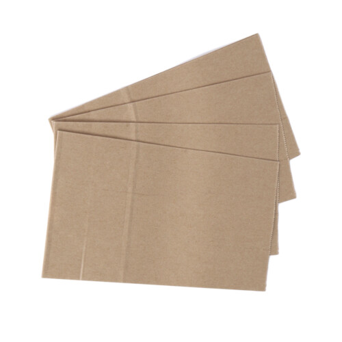 100Pz Sacchetti Carta Kraft Marrone Per Cibi Asporto E Dolci 1