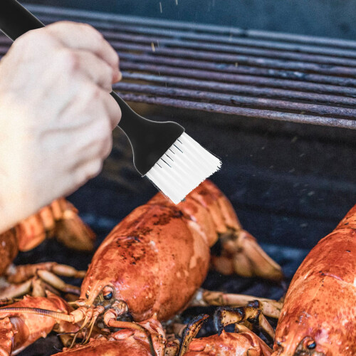 6Pz Set Olio Barbecue Nero Manico Ergonomico 2