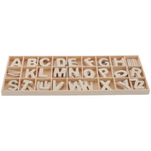 Set Alfabetletters met Opbergbakje voor Montessori en Kleuterschool