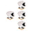 4Pcs Blocos -Cabeça Crianças Educativo 7