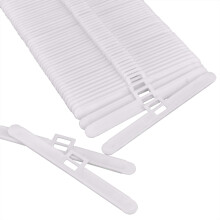50 Pack Vertical Blind Hangers for 89 mm (3.5 Inch) Slats, White