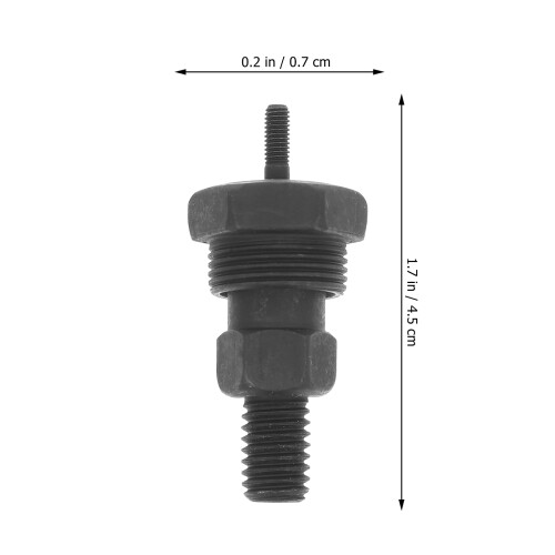 Kit Nut Aço Preto Para Com Mandril Ergonômico Durável 1