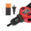 Kit Nut Aço Preto Para Com Mandril Ergonômico Durável 5