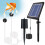 Solar Powered Air Pump Kit with 3 Modes for Fish Tank Pool Pond, Black 1