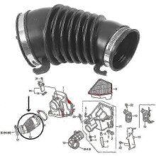 Honda CR-V 1.6 Diesel 2013-2018 Air Intake Hose Pipe Tube 17228R5ZG02 MK86152 Replacement