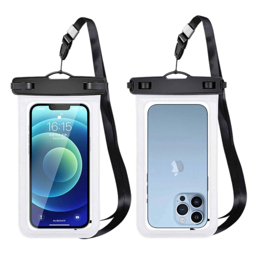 Waterproof Phone Pouch Case, Ipx8 Waterproof Phone Case For Swimming Dry Bag With Clip Strap, Adjustable Lanyard Underwater Dry Bag, For Iphone 16 15 9148971124002