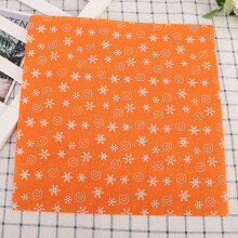 10Pcs Snow Pattern Non-Woven Fabric Squares 15x15cm DIY Craft Sheets