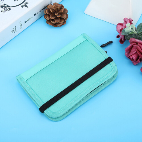 Conference Folder, Document Organizer with RFID Protection, Water-resistant Notepad Carrying Case for Professional Use (Moderate Size) 2