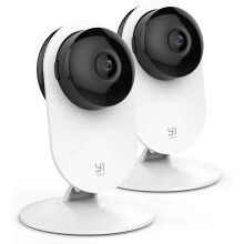 WiFi innendørskamera med Alexa-kompatibel, MicroSD-lagring, toveis lyd, nattsyn, AI-drevet menneskegjenkjenning, bevegelsesdeteksjon, push-varsler.