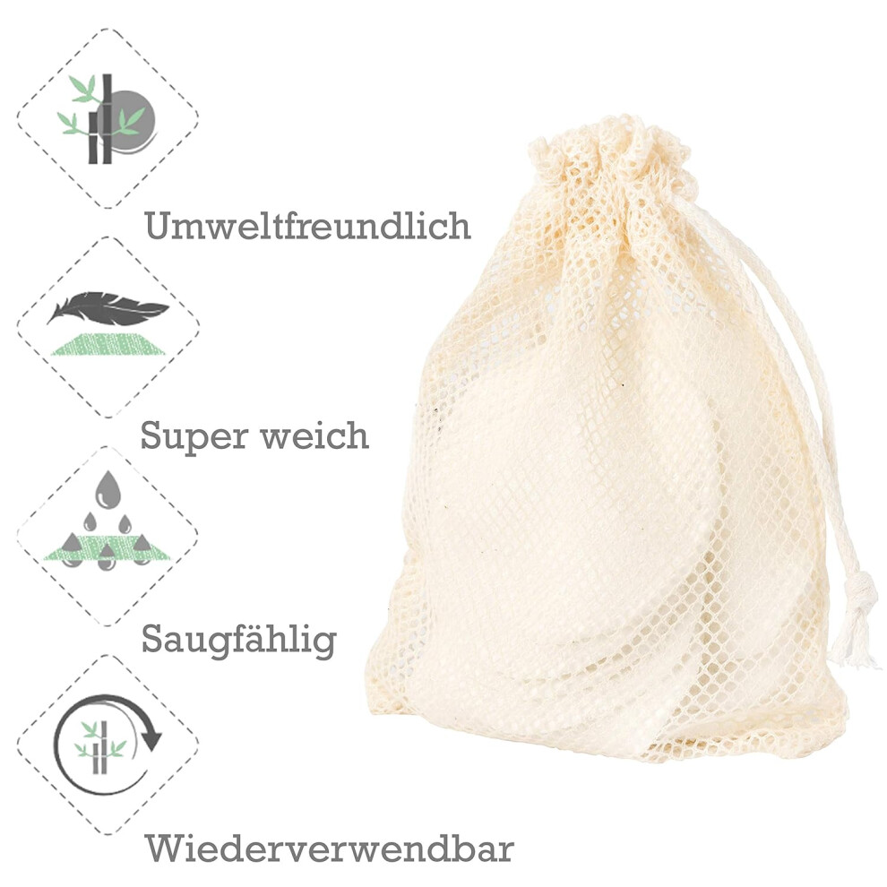 Washable Nursing Pads, Ultra Absorbency Reusable Breastfeeding Pads for Sensitive Skin Friendly, Eco-Conscious Moms, Ideal for All Skin Types