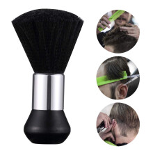 Zachte kappersborstel, pluisvrije nekborstel voor het knippen van haar, gemakkelijk schoon te maken, voor professioneel en thuisgebruik.