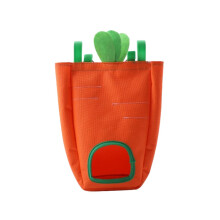 Pig Hay Bags, Small Animal Feeding Sack, Cage Accessories for Rabbits, Bunnies, Guinea Pigs, 23 x 10 x 1 cm