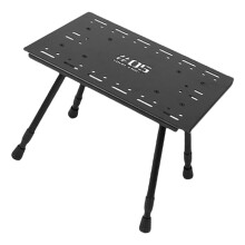 Multifunctional Outdoor Camping Desk Adjustable Folding Table Aluminum Alloy Frame Barbecue Surface Folding Chair