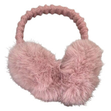 Cache-oreilles en peluche pour femmes et filles,-rose1